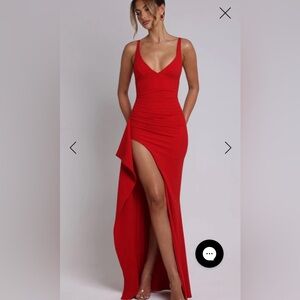 Babyboo Violetta Maxi Dress in Red